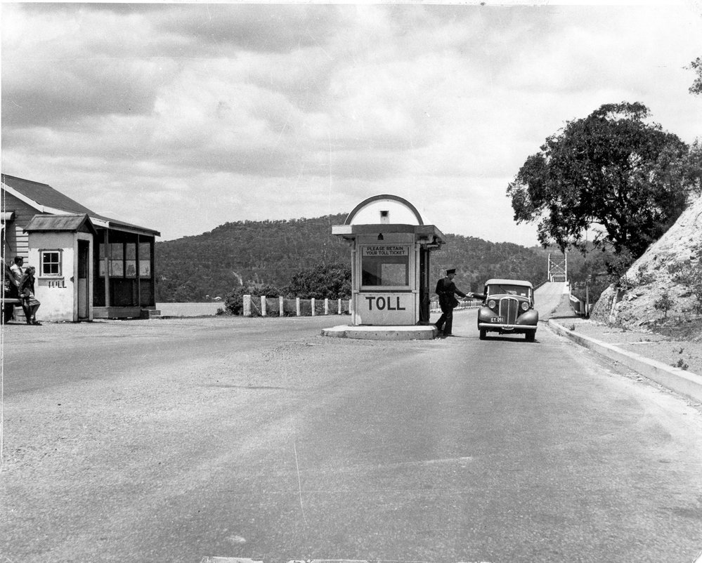 Toll Barriers at Mooney Mooney Point, Hawkesbury River Bridge